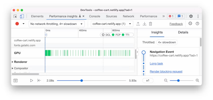 View GPU activity